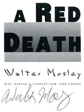 A Red Death - 1st Edition/1st Printing