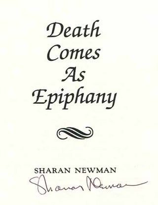 Death Comes As Epiphany - 1st Edition/1st Printing