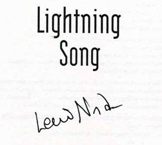 Lightning Song - 1st Edition/1st Printing