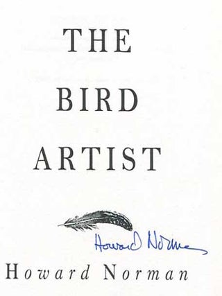 The Bird Artist - 1st Edition/1st Printing