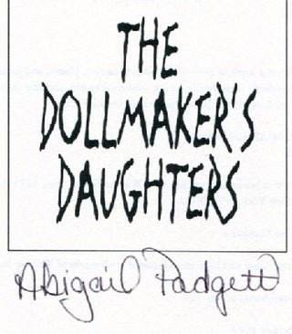 The Dollmaker's Daughter - 1st Edition/1st Printing