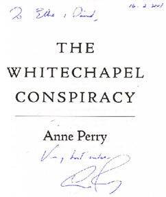 The Whitechapel Conspiracy - 1st Edition/1st Printing