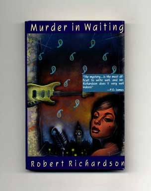 Book #17871 Murder in Waiting - 1st US Edition/1st Printing. Robert Richardson.