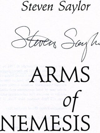 Arms Of Nemesis: A Novel Of Ancient Rome - 1st Edition/1st Printing