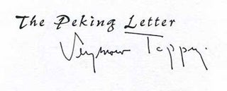 The Peking Letter - 1st Edition/1st Printing