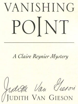 Vanishing Point - 1st Edition/1st Printing