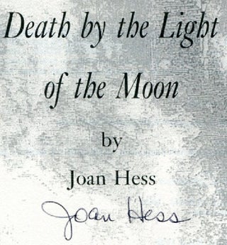 Death by the Light of the Moon - 1st Edition/1st Printing