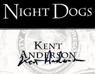 Night Dogs - 1st Edition/1st Printing
