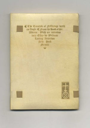 Book #18883 The Treatyse Of Fysshynge Wyth An Angle. Juliana Berners