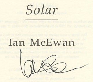 Solar - 1st Edition/1st Printing