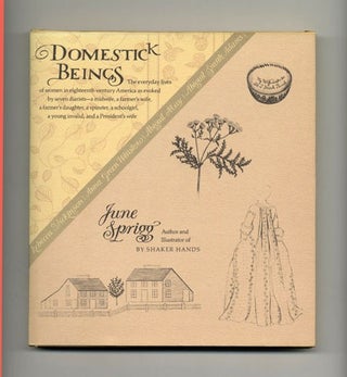 Domestick Beings - 1st Edition/1st Printing. June Sprigg.