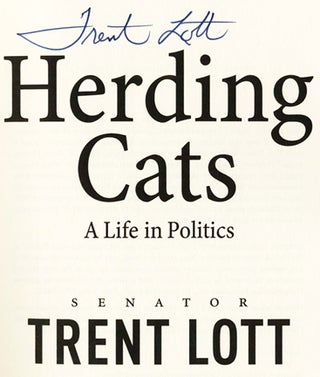 Herding Cats - 1st Edition/1st Printing