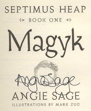 Magyk: Septimus Heap: Book One - 1st Edition/1st Printing