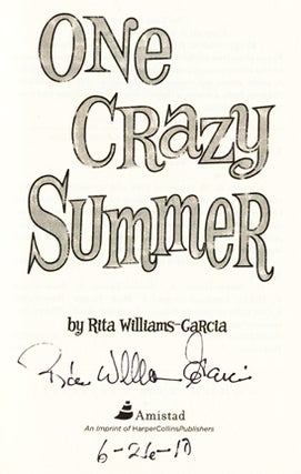 One Crazy Summer - 1st Edition/1st Printing