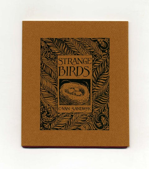 Book #19812 Strange Birds - 1st Edition/1st Printing. Charles Van Sandwyk.