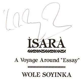 Ìsarà: A Voyage Around "Essay" - 1st Edition/1st Printing