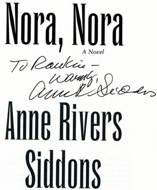 Nora, Nora - 1st Edition/1st Printing