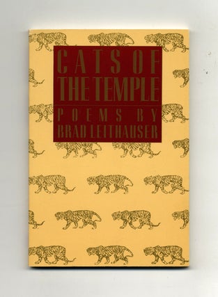 Book #21065 Cats Of The Temple - 1st Edition/1st Printing. Brad Leithauser