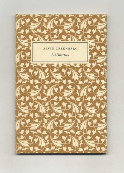 Book #21280 In/Direction - 1st Edition/1st Printing. Alvin Greenberg.