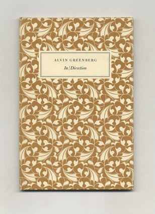 In/Direction - 1st Edition/1st Printing. Alvin Greenberg.