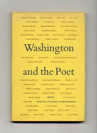 Washington And The Poet - 1st Edition/1st Printing. Francis Coleman Rosenberger.