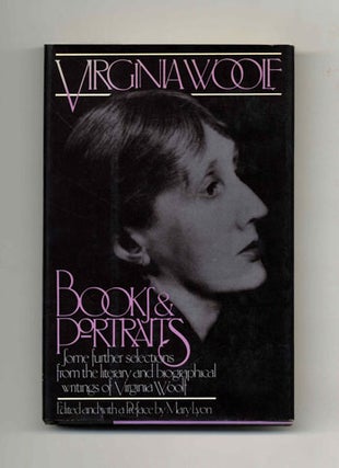 Books And Portraits - 1st US Edition/1st Printing. Virginia Woolf.