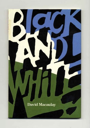 Book #22091 Black And White - 1st Edition/1st Printing. David Macaulay