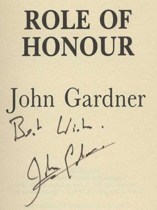 Role Of Honour - 1st Edition/1st Printing