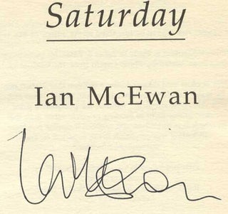 Saturday - 1st Edition/1st Printing