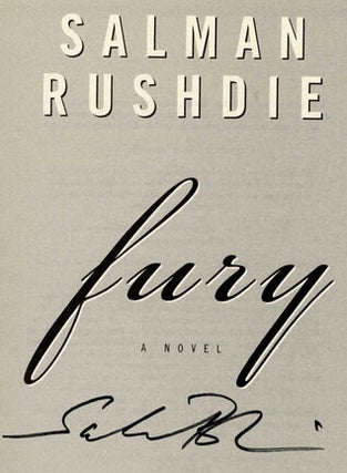 Fury - 1st US Edition/1st Printing