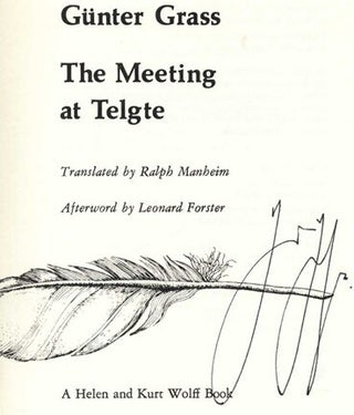 The Meeting At Telgte - 1st US Edition/1st Printing