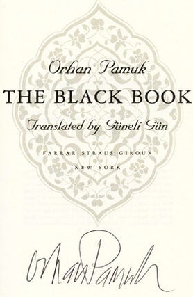 The Black Book - 1st US Edition/1st Printing