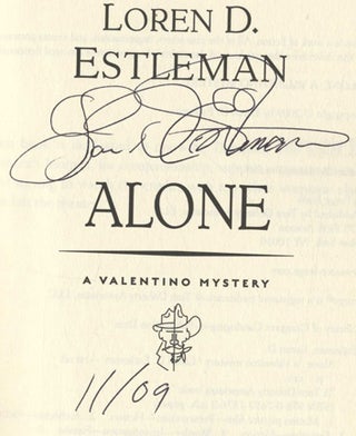 Alone - 1st Edition/1st Printing