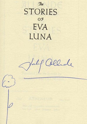 The Stories of Eva Luna - 1st Edition/1st Printing