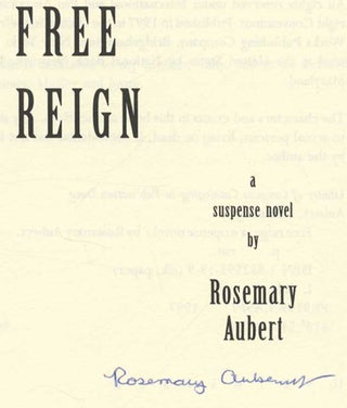 Free Reign - 1st Edition/1st Printing