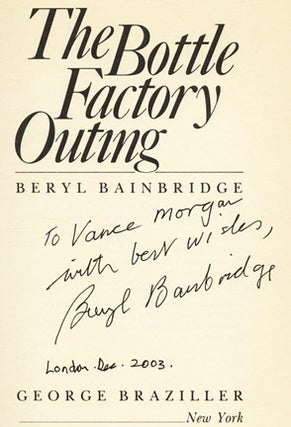 The Bottle Factory Outing -1st Edition/1st Printing