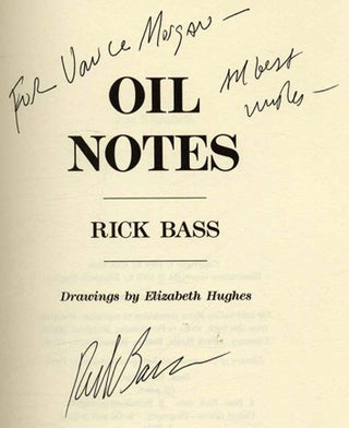 Oil Notes - 1st Edition/1st Printing