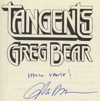 Tangents - 1st Edition/1st Printing