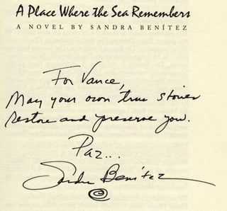 A Place Where the Sea Remembers - 1st Edition/1st Printing