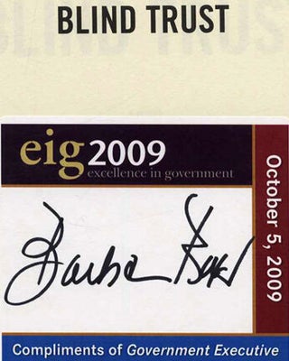 Blind Trust - 1st Edition/1st Printing