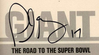 Giant: The Road to The Super Bowl - 1st Edition/1st Printing