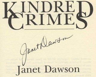 Kindred Crimes - 1st Edition/1st Printing