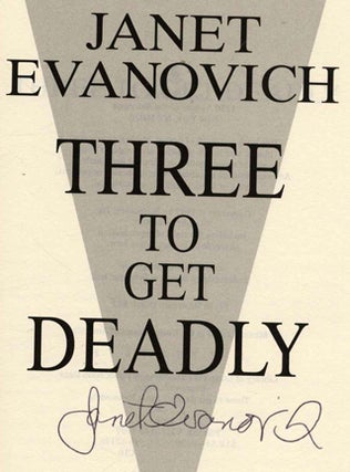 Three To Get Deadly - 1st Edition/1st Printing