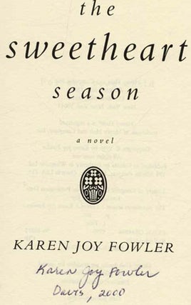 The Sweetheart Season - 1st Edition/1st Printing