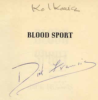 Blood Sport - 1st US Edition/1st Printing