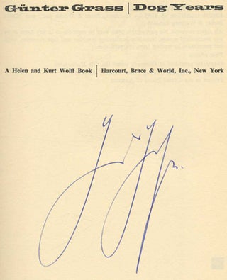 Dog Years - 1st US Edition/1st Printing