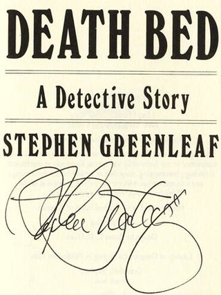 Death Bed - 1st Edition/1st Printing