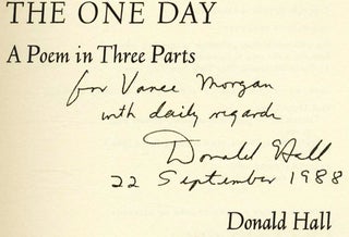 The One Day - 1st Edition/1st Printing