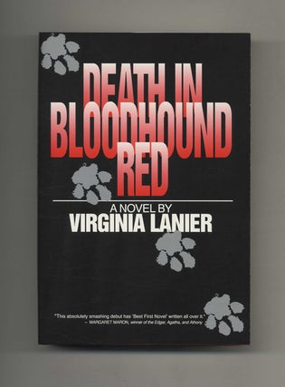 Book #23743 Death in Bloodhound Red - 1st Edition/1st Printing. Virginia Lanier