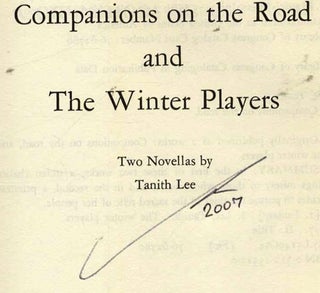 Companions on the Road and the Winter Players - 1st US Edition/1st Printing